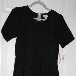 NWT Amelia- solid black Xl
